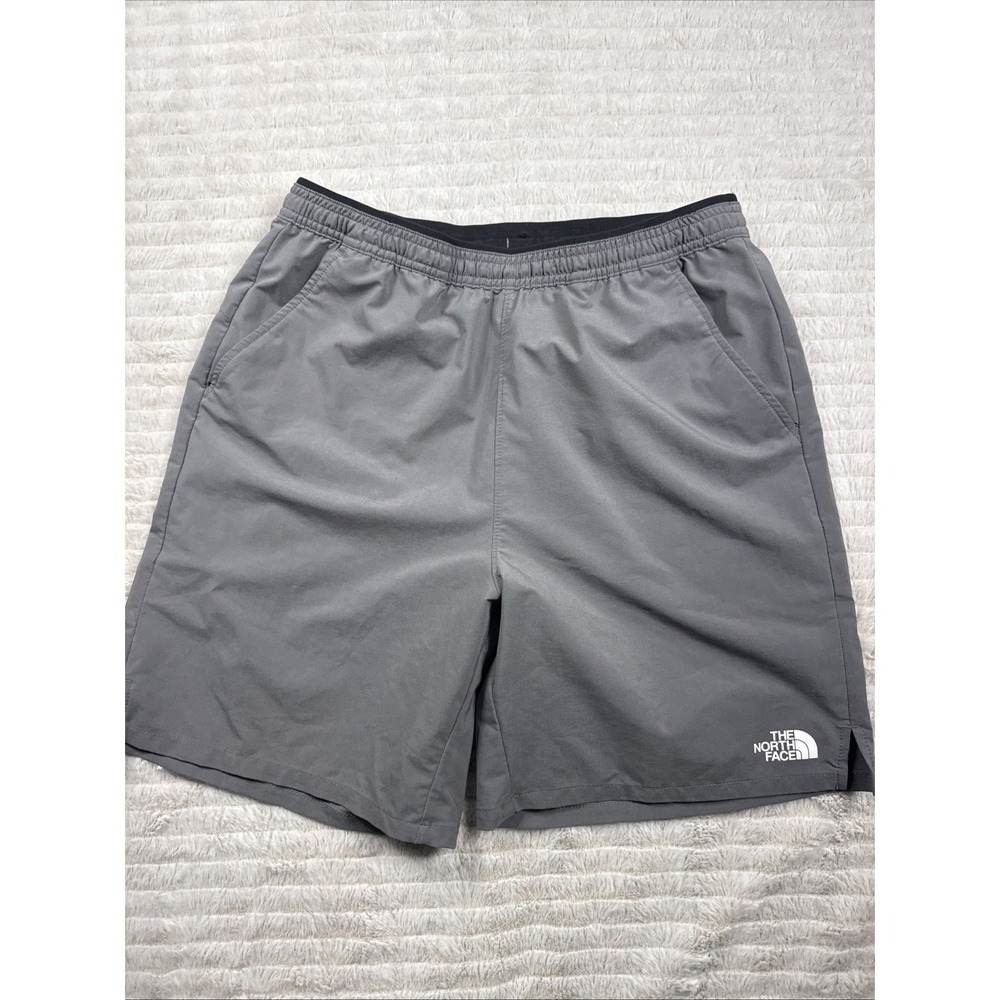 The North Face Men's S Gray Lightweight Athletic Outdoor Shorts Flashdry-XD EUC